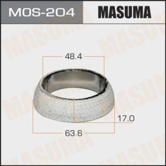 Кільце глушителя MASUMA MOS204