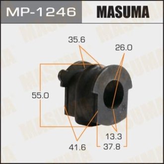 Втулка стабилизатора заднего Nissan Murano (16-), Pathfinder (14-) (Кратно 2 шт) MASUMA MP1246 (фото 1)