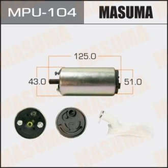 Бензонасос електричний (+сеточка) Honda/ Mazda/ Toyota MASUMA MPU104