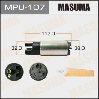 Бензонасос електричний (+сеточка) Toyota MASUMA MPU107