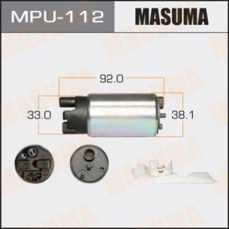 Бензонасос електричний (+сеточка) Toyota MASUMA MPU112