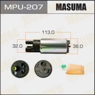 Бензонасос електричний (+сеточка) Nissan MASUMA MPU207