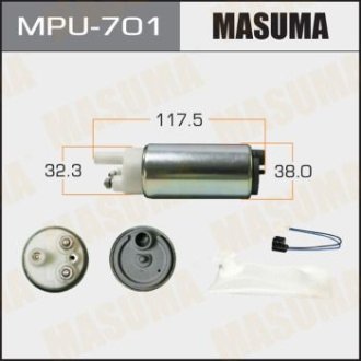 Бензонасос електричний (+сеточка) Mitsubishi/ Suzuki MASUMA MPU701 (фото 1)