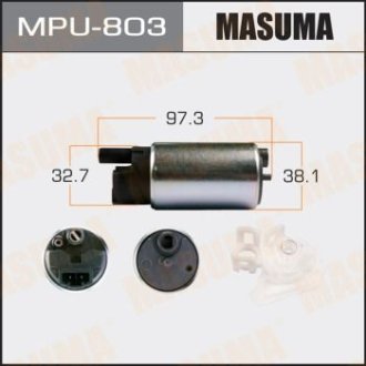 Бензонасос електричний (+сеточка) Honda/ Mazda/ Mitsubishi/ Subaru MASUMA MPU803