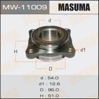 Автозапчасть MASUMA MW11009 (фото 1)