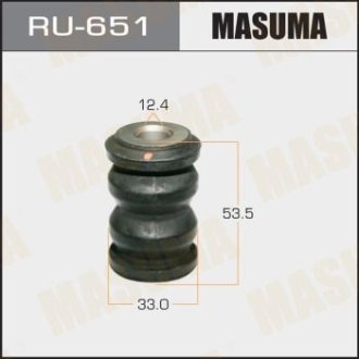 Сайлентблок переднего нижнего рычага передний Mazda 2 (07-14) MASUMA RU-651