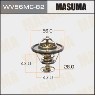 Автозапчасть MASUMA WV56MC82 (фото 1)