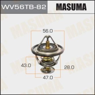 Автозапчасть MASUMA WV56TB82 (фото 1)