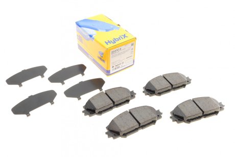Колодки гальмівні (передні) Toyota Corolla 01-18/Auris 07-12/Rav4 III 05-/Yaris/Prius+ Виробник Metelli 2207470