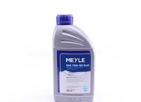 Трансмиссионное масло GL-4 / 5 75W / 80W синтетическое 1 л MEYLE 0140193300 (фото 1)
