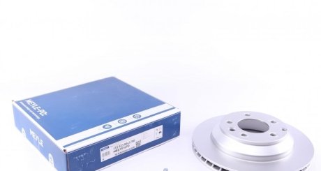 Гальмівний диск вентилируемый задній PLATINUM Audi Q7, VW TOUAREG MEYLE 115 523 0041/PD (фото 1)