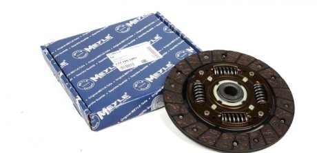 Диск сцепление VW GOLF I-III, JETTA I-II, POLO, 74-99, 1,1-1,3-1,4 (Вир-во) MEYLE 117 190 1001 (фото 1)