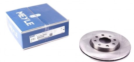 Гальмівний диск вентильований передній Opel CORSA D MEYLE 6155210015 (фото 1)