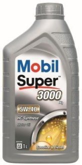 Super 3000 X1 5W-40 1L (x12) MOBIL 150564