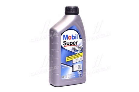 Олива моторна SUPER 2000 X1 5W-30 (Канистра 1л) MOBIL 155184