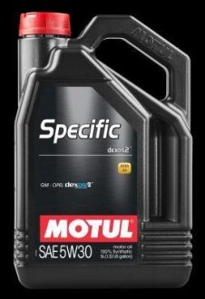 Масло двигателя Specific Dexos2 5W-30 5L MOTUL 102643