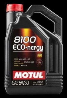 Олива 5W30 ECO-nergy 8100 (5L) (WSS M2C 913D/RN0700/STJLR.03.5003) MOTUL 102898