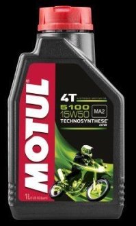 5100 4T SAE 15W50 12х1 L MOTUL 104080