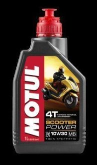 Scooter Power 4T SAE 10W30 MB 12х1 L MOTUL 105936