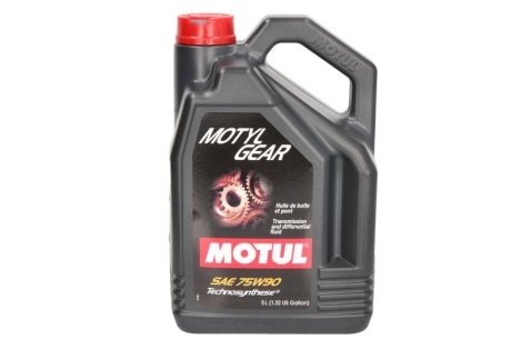 Олива Motylgear SAE 75W90 5 L MOTUL 317006