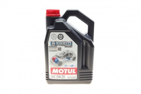 Масло моторное Hybrid 0W-20 (4 л) MOTUL 333107 (фото 1)