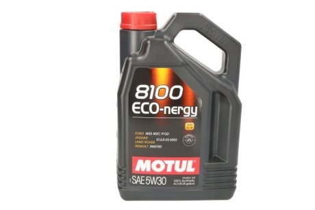 Масло моторное 8100 Eco-Nergy 5W-30 (4 л) MOTUL 812307 (фото 1)