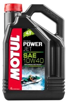 Олива 4T Powerjet 10W40 4 L MOTUL 828107