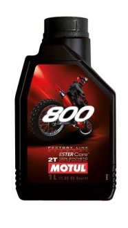 Олива 2T 800 Factory Line Off Road 1 L MOTUL 837111