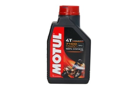 Олива 7100 4T SAE 15W50 1 L MOTUL 845211