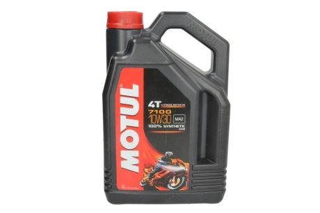 Олива 4T 7100 10W30 4L/ MOTUL 845441