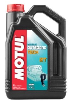 Олива 2T Outboard Tech 5L MOTUL 851751 (фото 1)