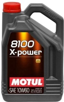 Масло моторное 8100 X-Power 10W-60 (5 л) MOTUL 854851