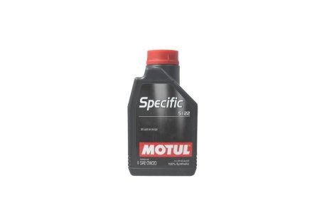 Масло моторное Specific 5122 0W-20 (1 л) MOTUL 867601