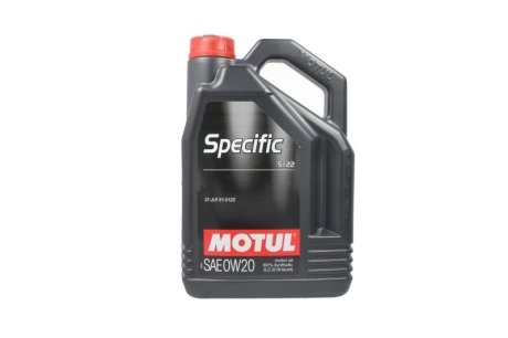 Масло моторное Specific 5122 0W-20 (5 л) MOTUL 867606 (фото 1)