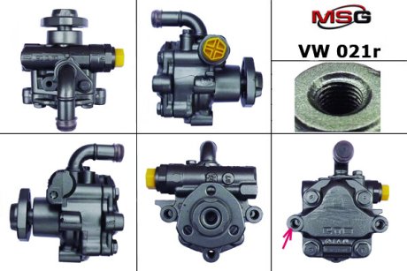 Насос ГПК відновлений VW Multivan 2003-,VW Touareg 2003-,VW Transporter 2003- MSG VW021R