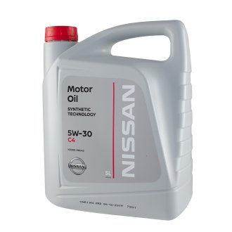 Олива моторна Motor Oil DPF 5W30, 5л NISSAN Ke90090043