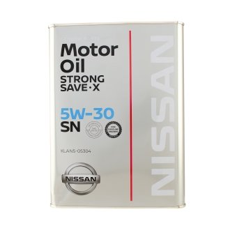 Олива моторна Strong Save X 5W-30, 4л. NISSAN Klan505304 (фото 1)