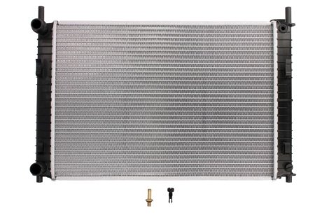 Радиатор охолодження FORD FIESTA/ FUSION (02-) 1,4 TDCi (вир-во) NISSENS 62027A (фото 1)