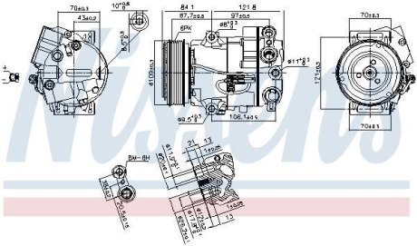 Компрессор кондиціонера First Fit NISSENS 890259 (фото 1)