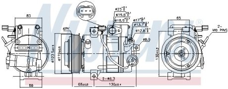 Компрессор кондиціонера First Fit NISSENS 890687 (фото 1)