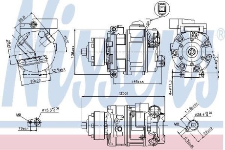 Компрессор кондиціонера First Fit NISSENS 89418