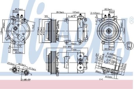 Компрессор кондиціонера First Fit NISSENS 89569