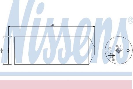 Осушувач NISSENS 95065 (фото 1)