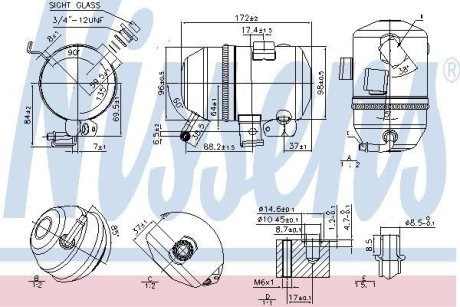 Осушувач кондиціонера NISSENS 95520