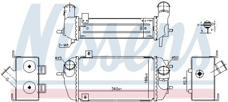 Интеркулер NISSENS 961492