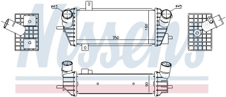 Интеркулер NISSENS 961493