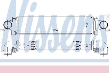 Радиатор наддуву NISSENS 96346