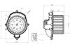 Вентилятор салона Citroen Berlingo, C4 Grand Picasso I, 1.2-Electric 10.06- NRF 34269 (фото 2)