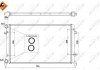 Радиатор охолодження двигуна AUDI A3 03- (вир-во) NRF 53404 (фото 5)