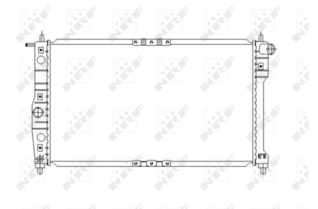 Радіатор NRF 53649